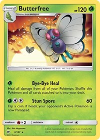 Butterfree 3/147 · Reverse Holo