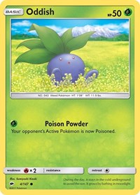 Oddish 4/147 · Reverse Holo