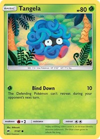 Tangela 7/147 · Reverse Holo