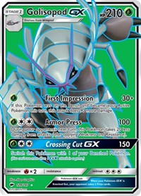 Golisopod GX Full Art 129/147