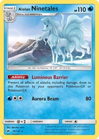 Alolan Ninetales 28/147 · Reverse Holo