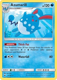 Azumarill 35/147 · Reverse Holo