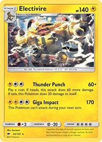 Electivire 43/147 · Reverse Holo
