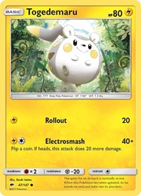 Togedemaru 47/147 · Reverse Holo
