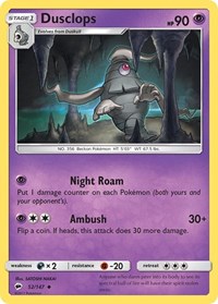Dusclops 52/147 · Reverse Holo