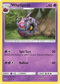 Whirlipede 57/147 · Reverse Holo