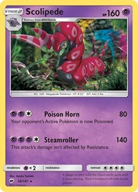 Scolipede 58/147 · Reverse Holo