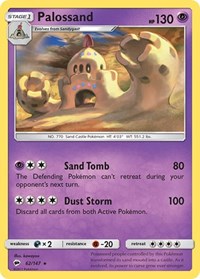 Palossand 62/147 · Reverse Holo