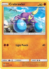 Crabrawler 73/147 · Reverse Holo