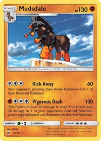 Mudsdale 78/147 · Reverse Holo