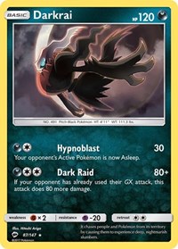 Darkrai 87/147 · Reverse Holo