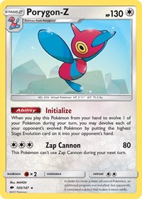 Porygon-Z 105/147 · Reverse Holo