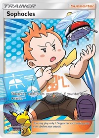 Sophocles Full Art 146/147 Burning Shadows Pokémon card