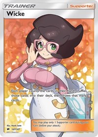 Wicke Full Art 147/147 Burning Shadows Pokémon card