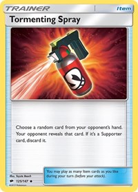Tormenting Spray 125/147 Burning Shadows Reverse Holo Pokémon card
