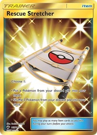 Rescue Stretcher Secret 165/147 Burning Shadows Pokémon card