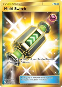 Multi Switch Secret 164/147 Burning Shadows Pokémon card