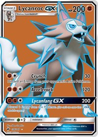 Lycanroc GX Full Art 136/147