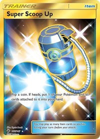 Super Scoop Up Secret 166/147 Burning Shadows Pokémon card