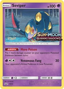 Seviper (Prerelease) [Staff] SM46