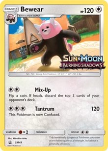 Bewear (Prerelease) [Staff] SM49