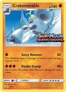 Crabominable (Prerelease) [Staff] SM47