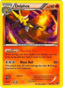 Delphox (Cosmos Holo) 026/146