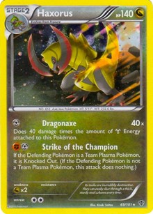 Haxorus (Cosmos Holo) 069/101