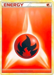 Fire Energy (2010 Unnumbered HGSS Style Non-Holo) League & Championship Cards Pokémon card