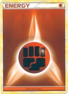 Fighting Energy (2010 Unnumbered HGSS Style Non-Holo) League & Championship Cards Pokémon card
