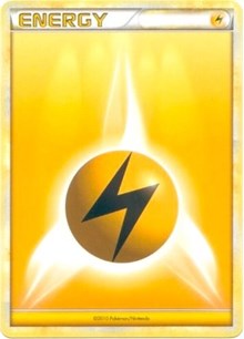 Lightning Energy (2010 Unnumbered HGSS Style Non-Holo) League & Championship Cards Pokémon card