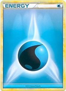 Water Energy (2010 Unnumbered HGSS Style Non-Holo) League & Championship Cards Pokémon card