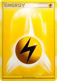 Lightning Energy (2007 Unnumbered D/P Style Non-Holo) League & Championship Cards Pokémon card