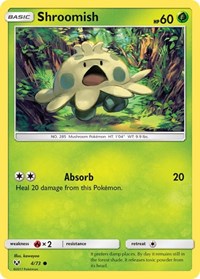Shroomish 4/73 · Reverse Holo