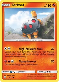 Torkoal 11/73 · Reverse Holo