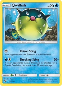 Qwilfish 21/73 · Reverse Holo