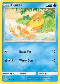 Buizel 22/73 · Reverse Holo