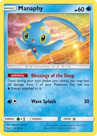 Manaphy 25/73 · Reverse Holo