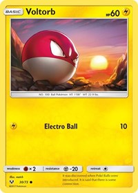 Voltorb 30/73 · Reverse Holo
