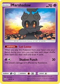 Marshadow 45/73 · Reverse Holo