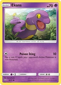 Ekans 36/73 · Reverse Holo