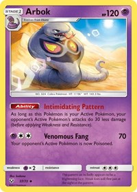 Arbok 37/73 · Reverse Holo