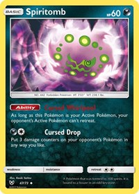 Spiritomb 47/73 · Reverse Holo