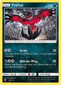 Yveltal 54/73 · Reverse Holo