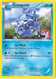 Cryogonal (League Promo) 032/101 · Reverse Holo