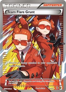 Team Flare Grunt 073a/083 Alternate Art Promos Pokémon card