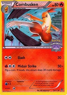 Combusken (Arena Cup Championships) 013/111 · Reverse Holo