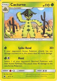 Cacturne 6/111 · Reverse Holo