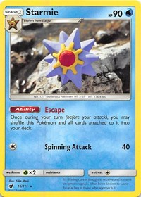 Starmie 16/111 · Reverse Holo