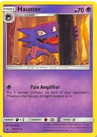 Haunter 37/111 · Reverse Holo